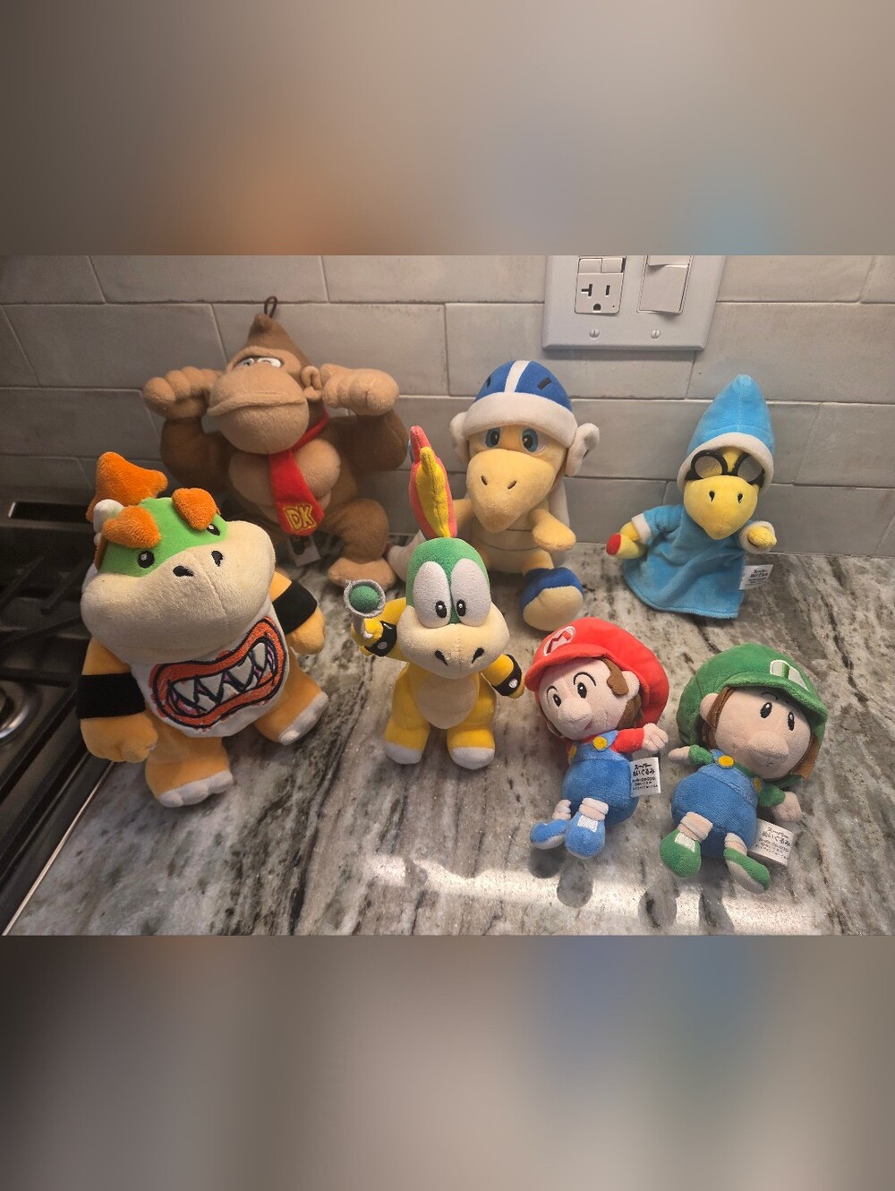 Super Mario Plush Lot